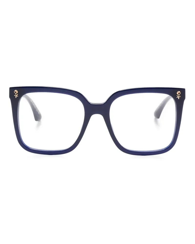 Etro Brille mit eckigem Gestell - Blau Blau