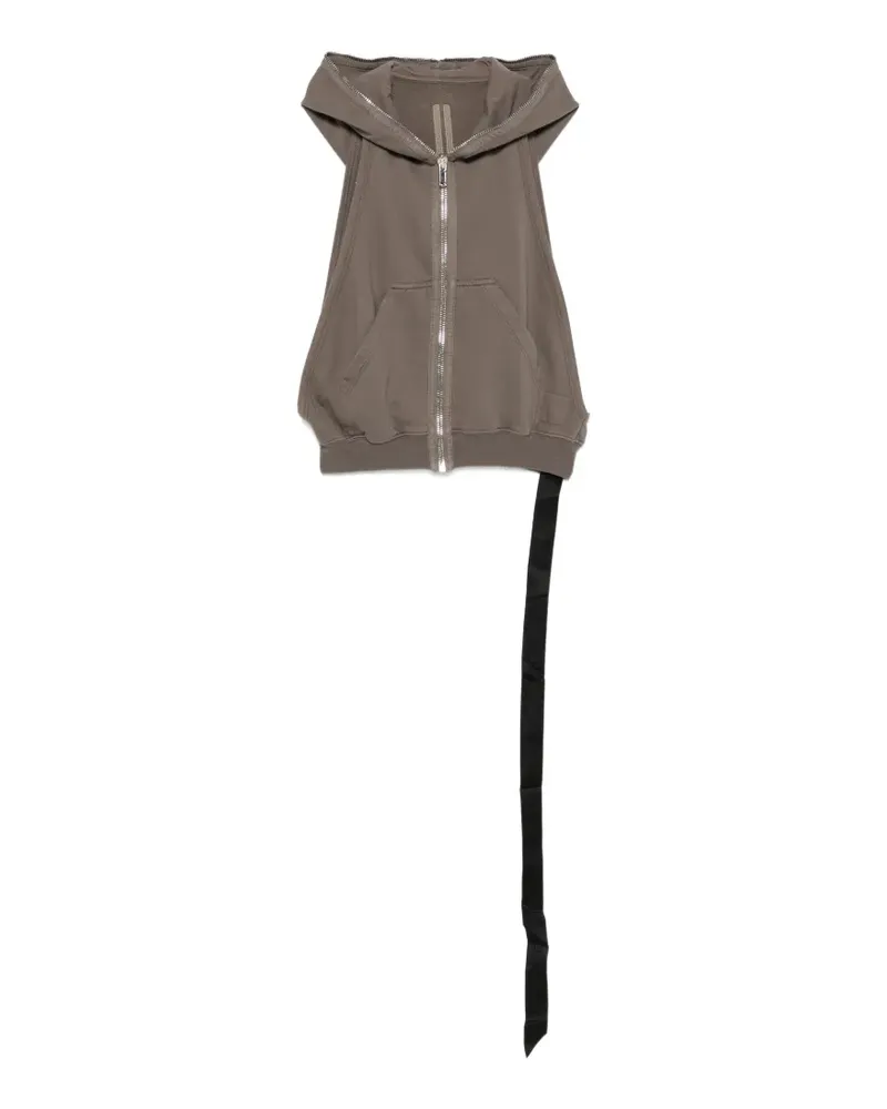DRKSHDW by Rick Owens Ärmellose Kapuzenweste - Grau Grau