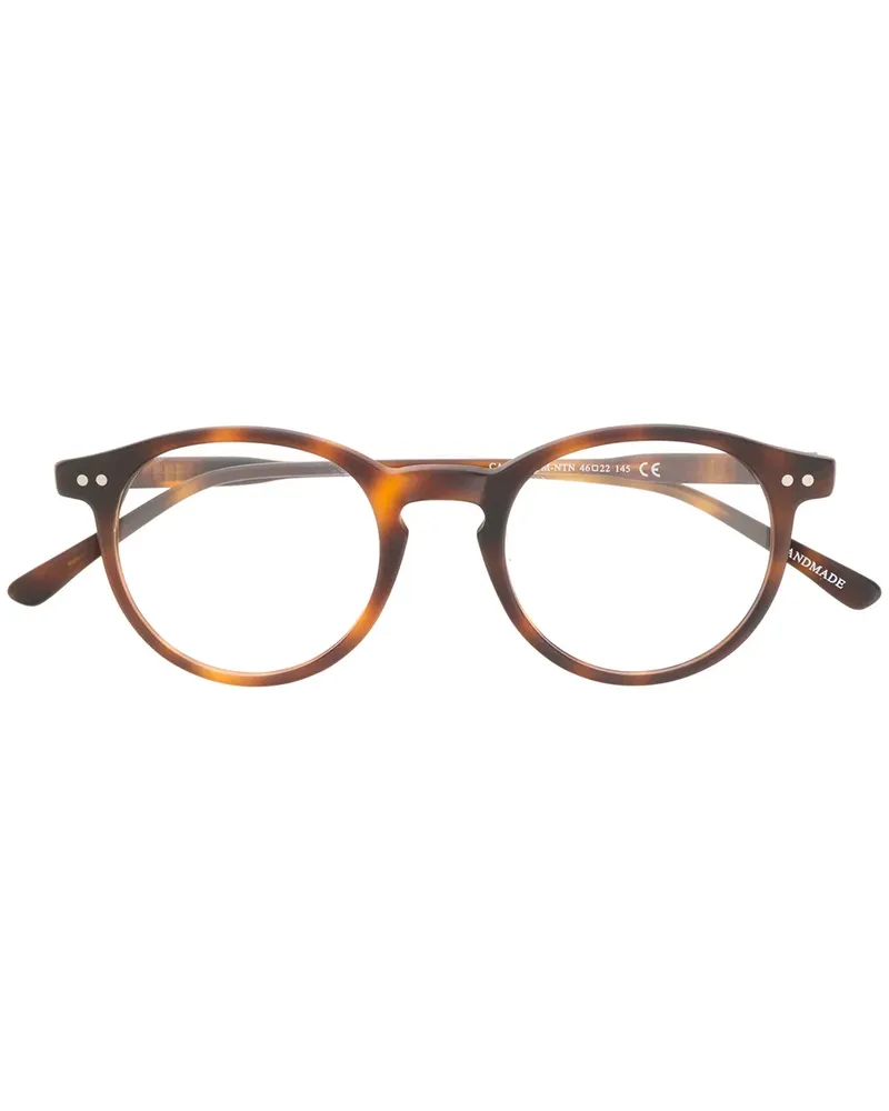 EPOS Runde Brille - Braun Braun