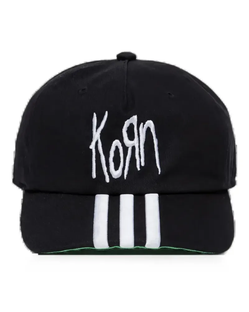 adidas KoRn Baseballkappe mit Stickerei - Schwarz Schwarz