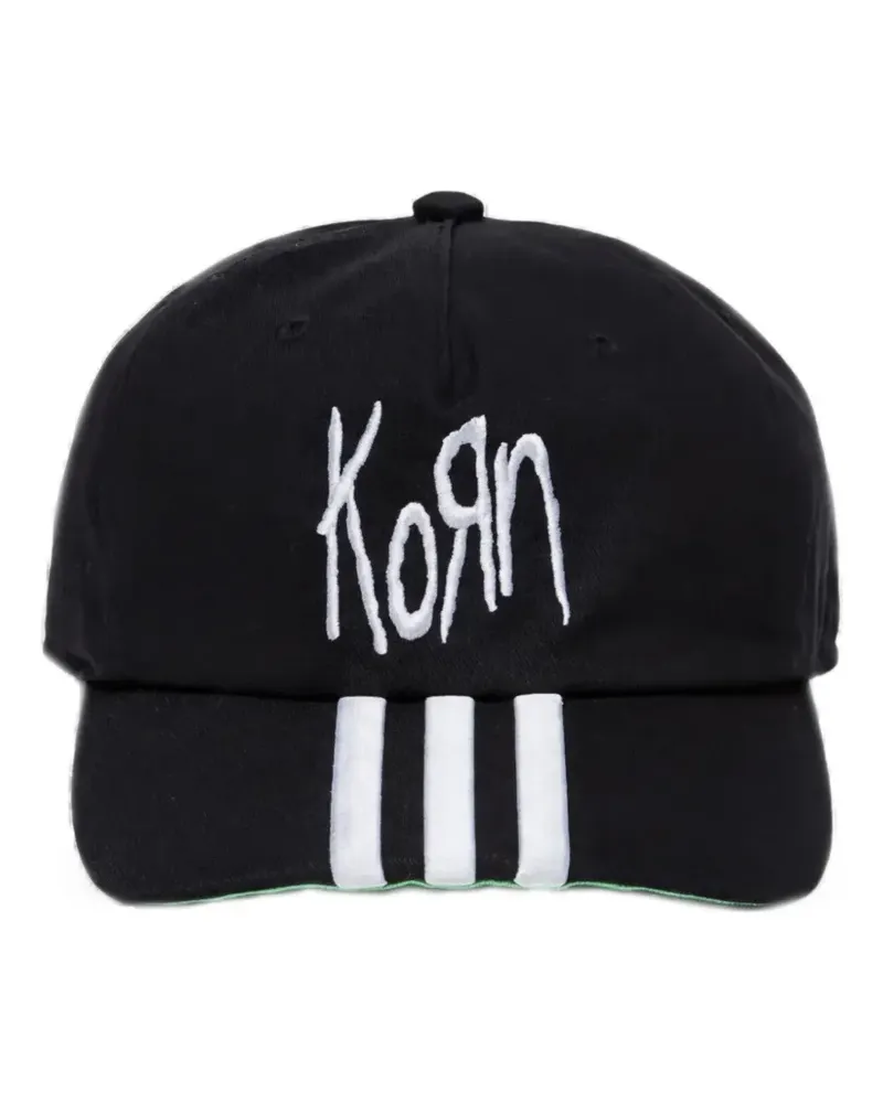 adidas KoRn Baseballkappe mit Stickerei - Schwarz Schwarz
