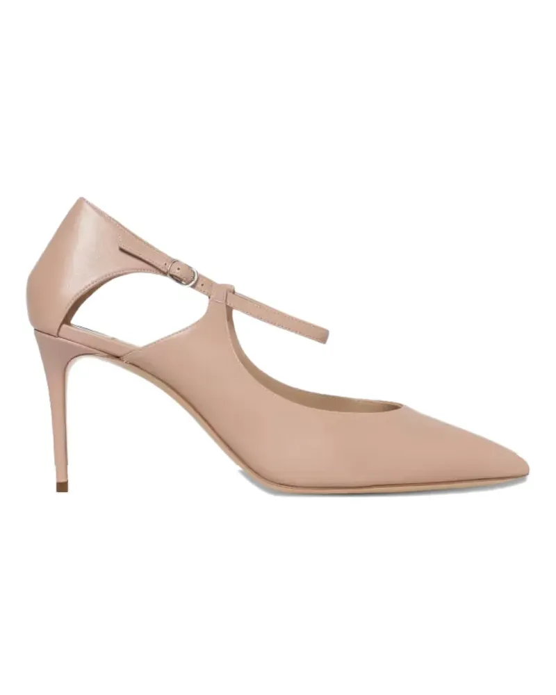 Casadei Samurai Julia Pumps mit Riemen - Nude Nude