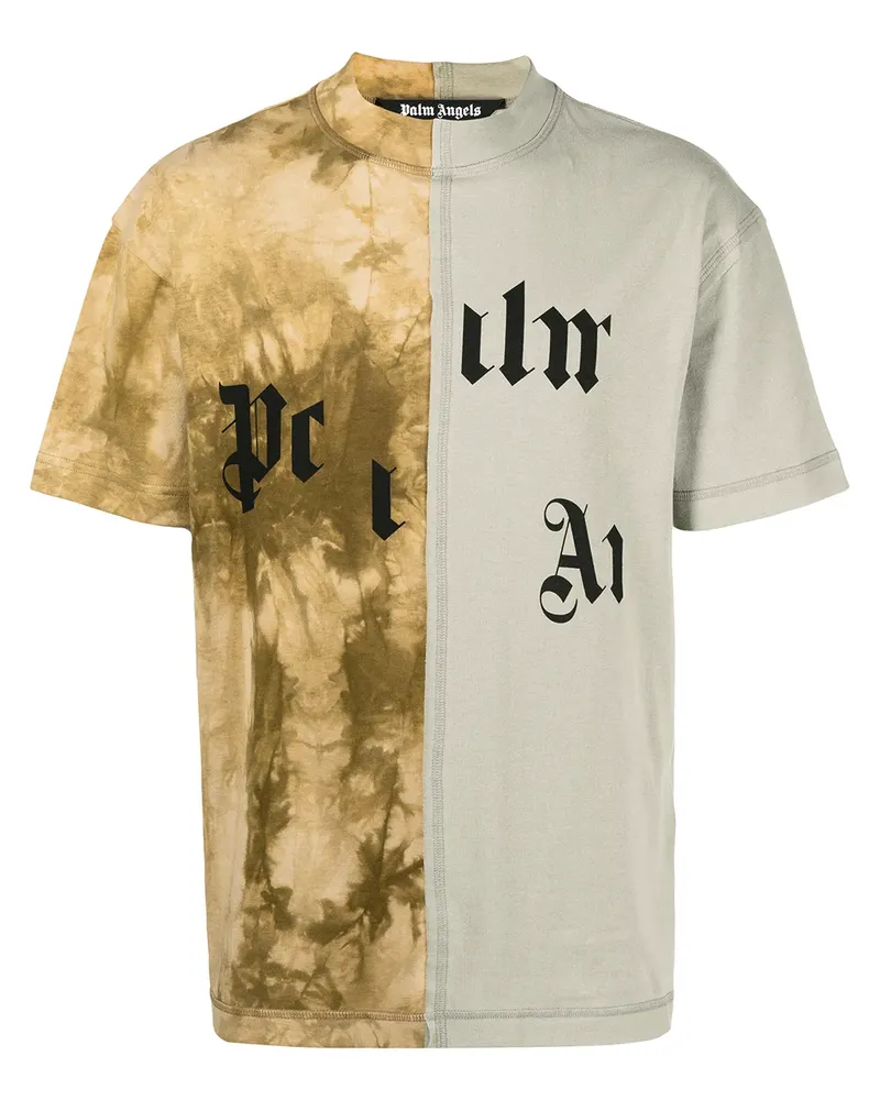 Palm Angels T-Shirt mit Logo-Print - Nude Nude