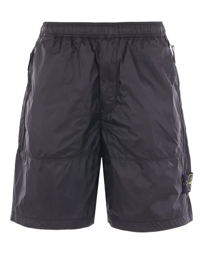 Stone Island Shorts mit Reißverschlusstaschen - Grau Grau