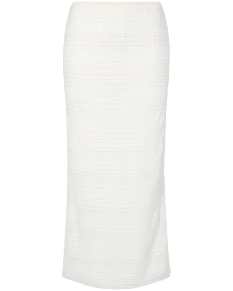 Proenza Schouler Elsa Maxirock - Weiß Weiß