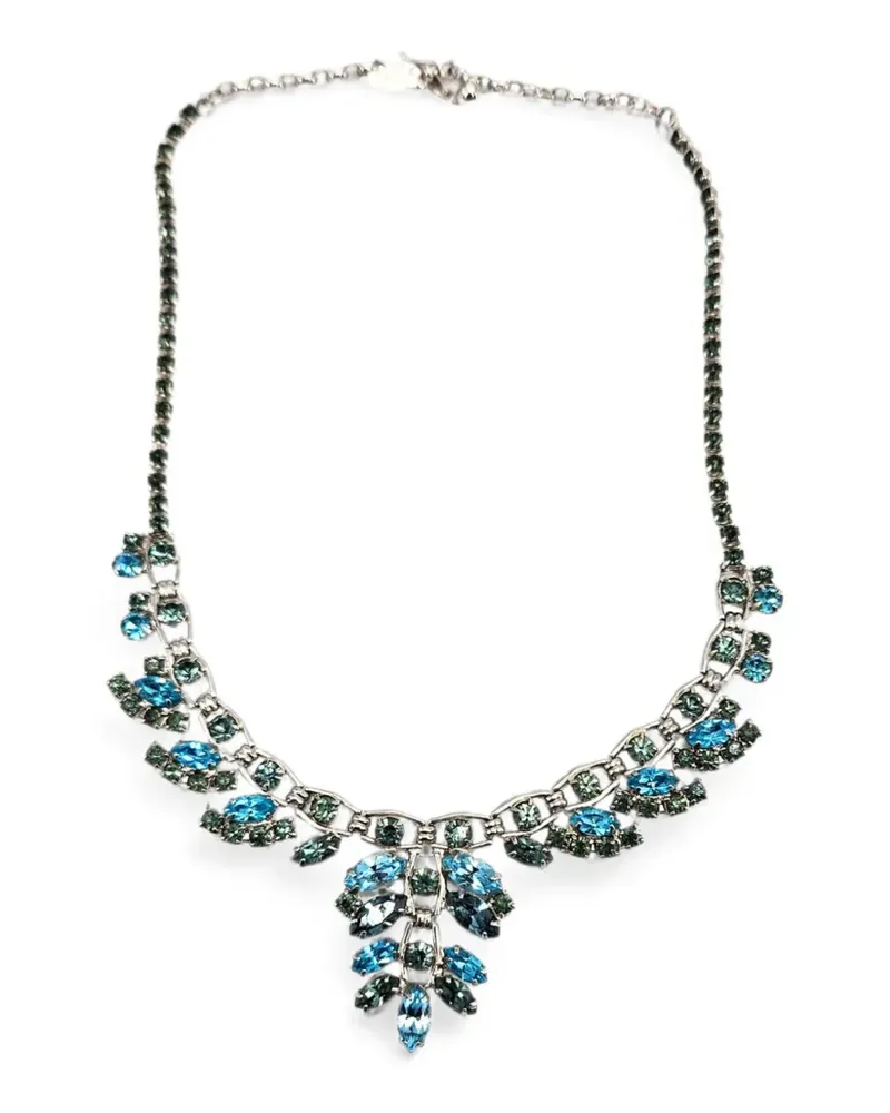 Madison Halskette mit Strass - Silber Silber