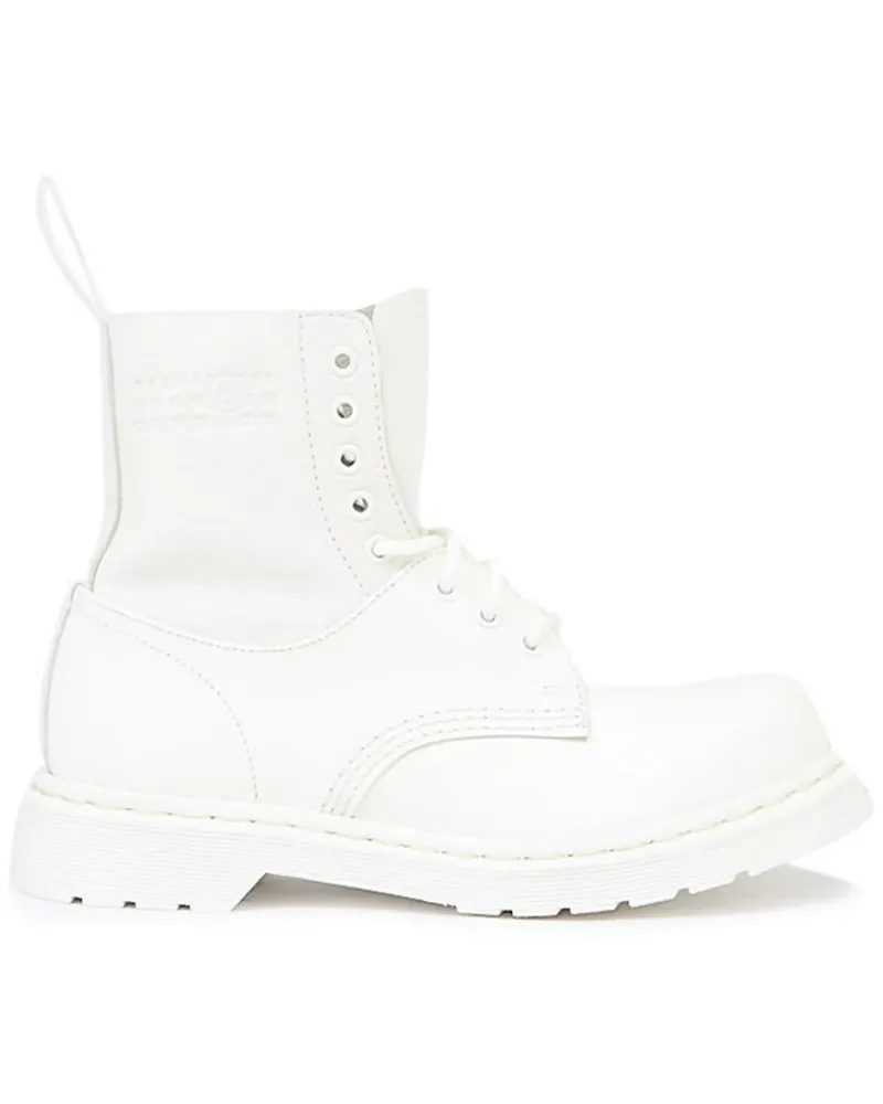 Maison Margiela x Dr. Martens 1460 Stiefel - Weiß Weiß