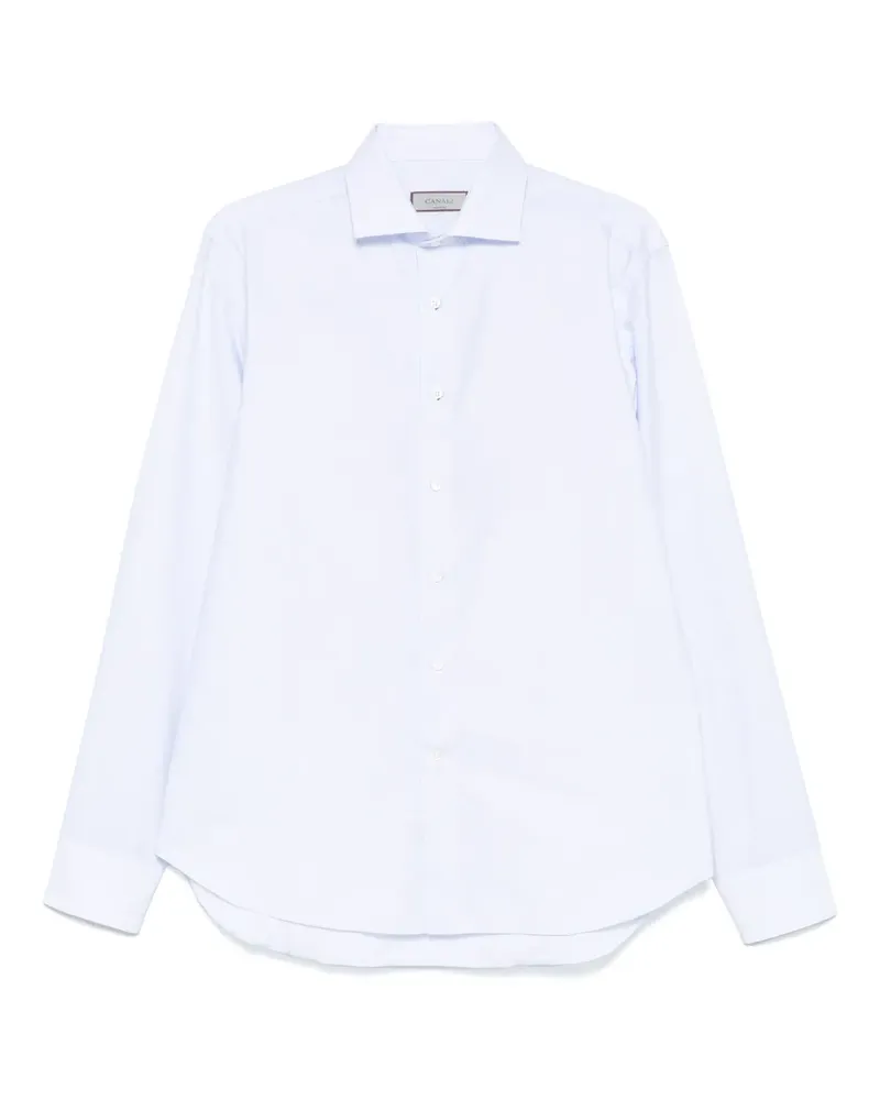 Canali Impeccabile Hemd - Blau Blau