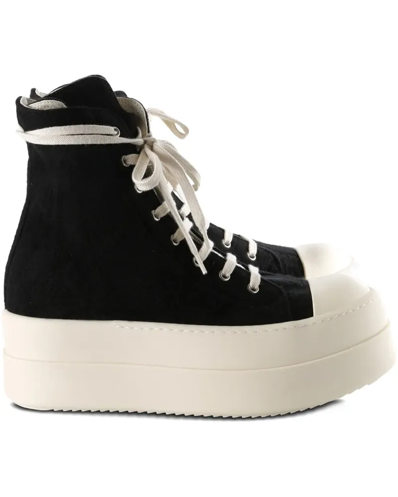 DRKSHDW by Rick Owens Sneakers mit runder Kappe - Schwarz Schwarz
