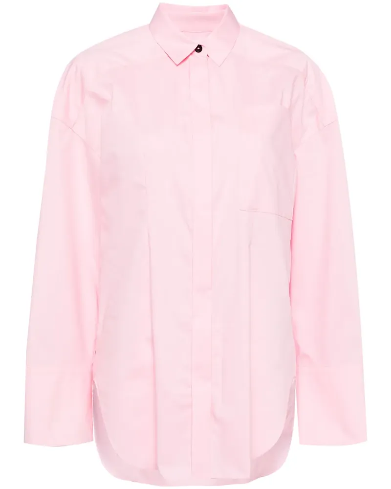 ENFÖLD Hemd mit verdeckter Knopfleiste - Rosa Rosa