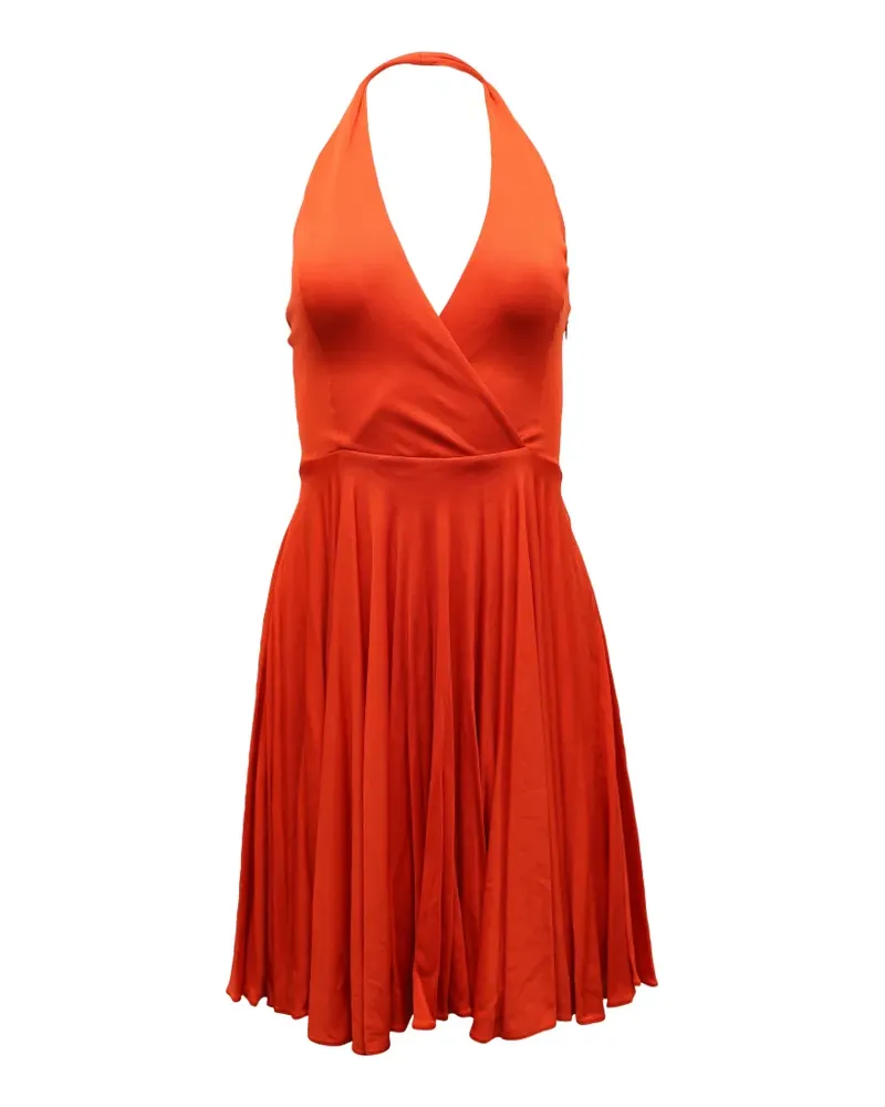 Ralph Lauren Neckholder-Midikleid - Orange Orange