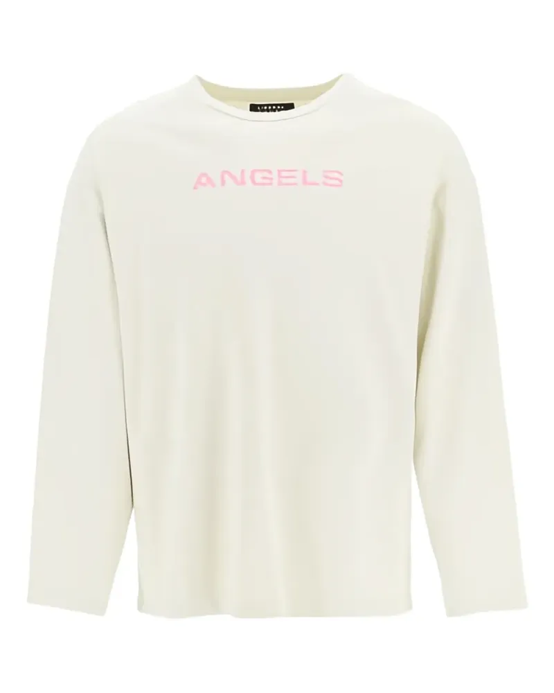 Liberal Youth Ministry Angels Langarmshirt - Weiß Weiß