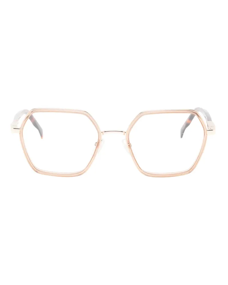 Zadig & Voltaire geometric-frame glasses - Gold Gold
