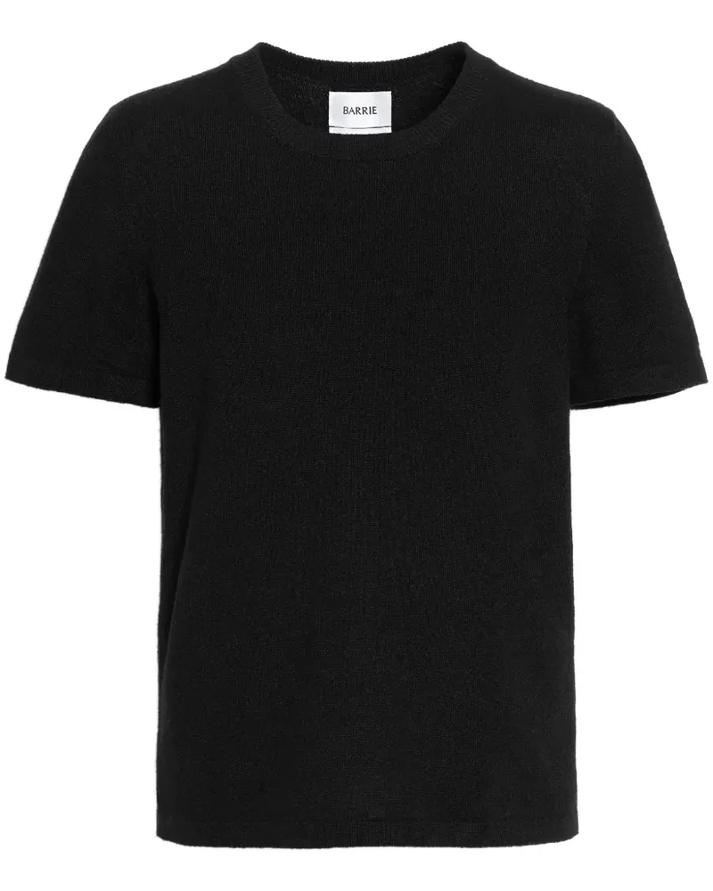 Barrie Gestricktes T-Shirt - Schwarz Schwarz