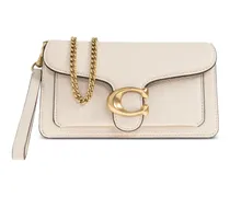 Tabby Umhängetasche mit abnehmbarer Kette - Weiß