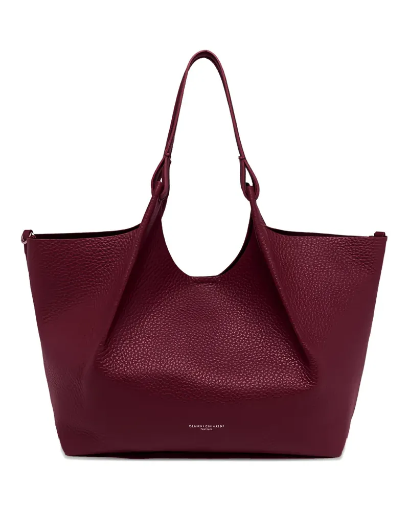 Gianni Chiarini gathered top handle tote bag - Rot Rot