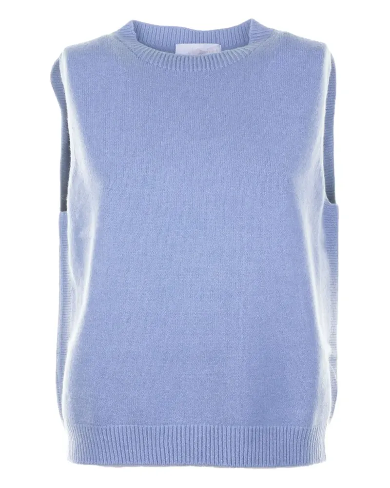 cinque Top mit rundem Ausschnitt - Blau Blau