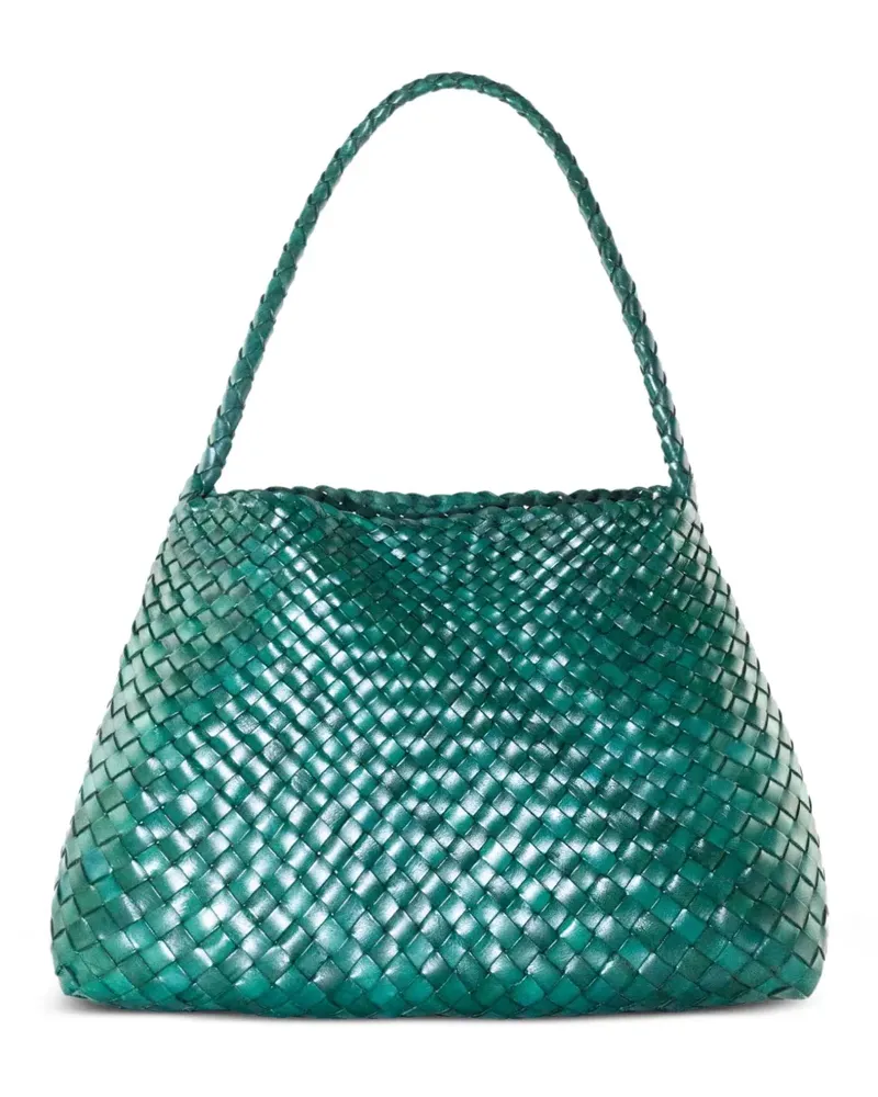 Dragon Diffusion Gewebte Schultertasche - Grün Grün