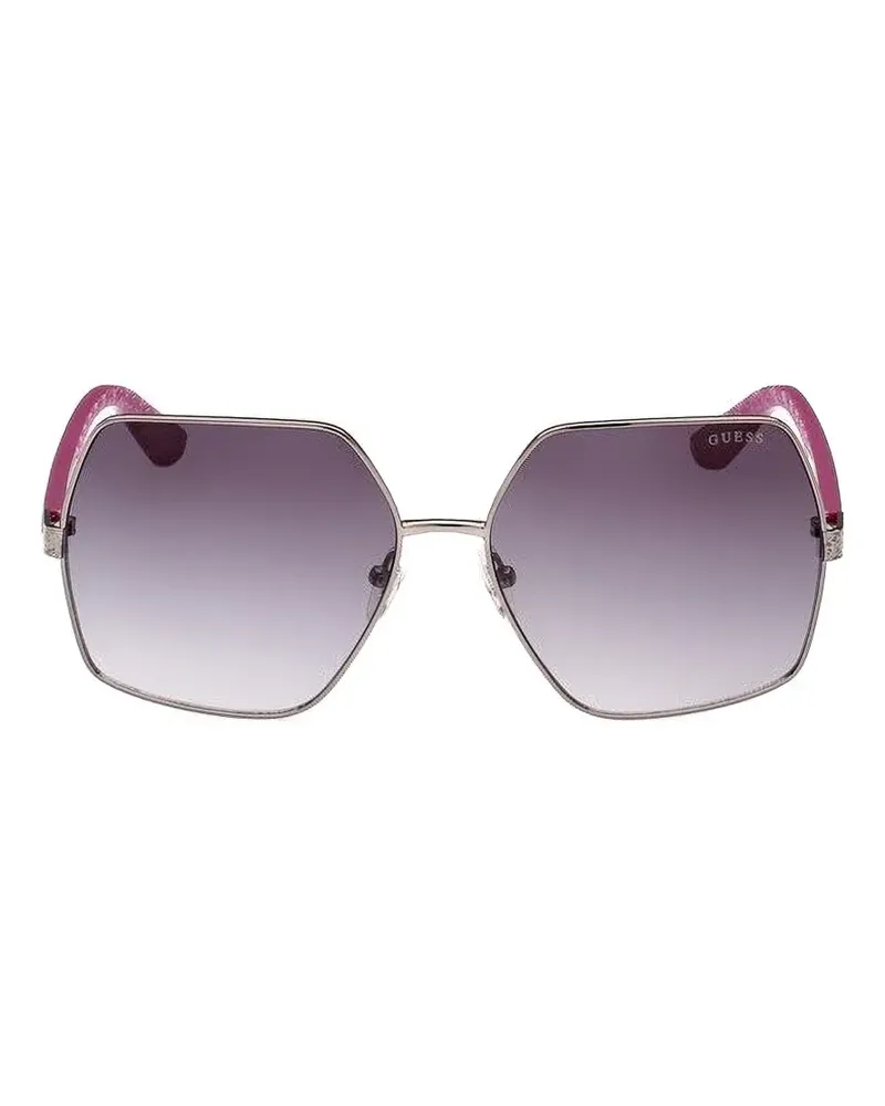 Guess geometric-frame sunglasses - Grau Grau