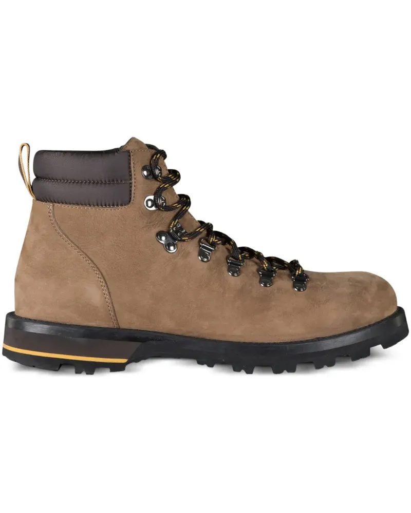 MOORER Stiefel mit Schnürung - Braun Braun