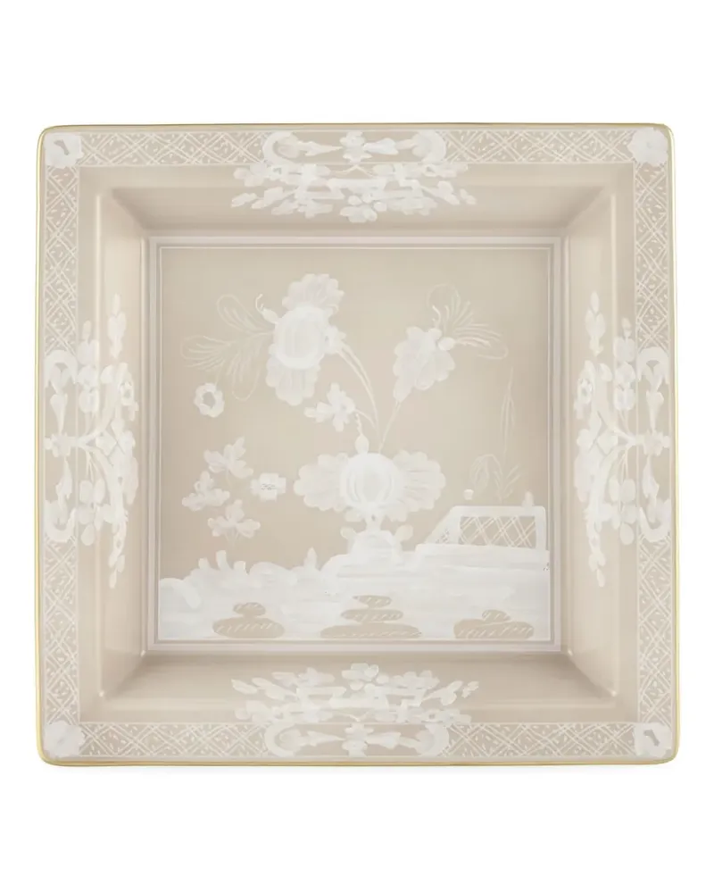 Ginori 1735 Eckiger Oriente Italiano Teller (24,5cm) - Nude Nude