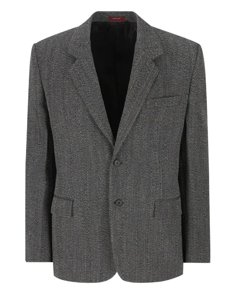 Gucci Jacke mit aufgesetzten Taschen - Grau Grau