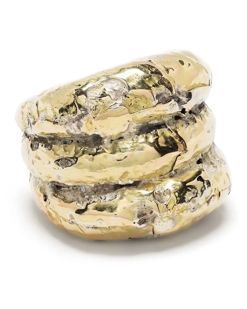 Parts Of Four Stack Ring - Gold Gold