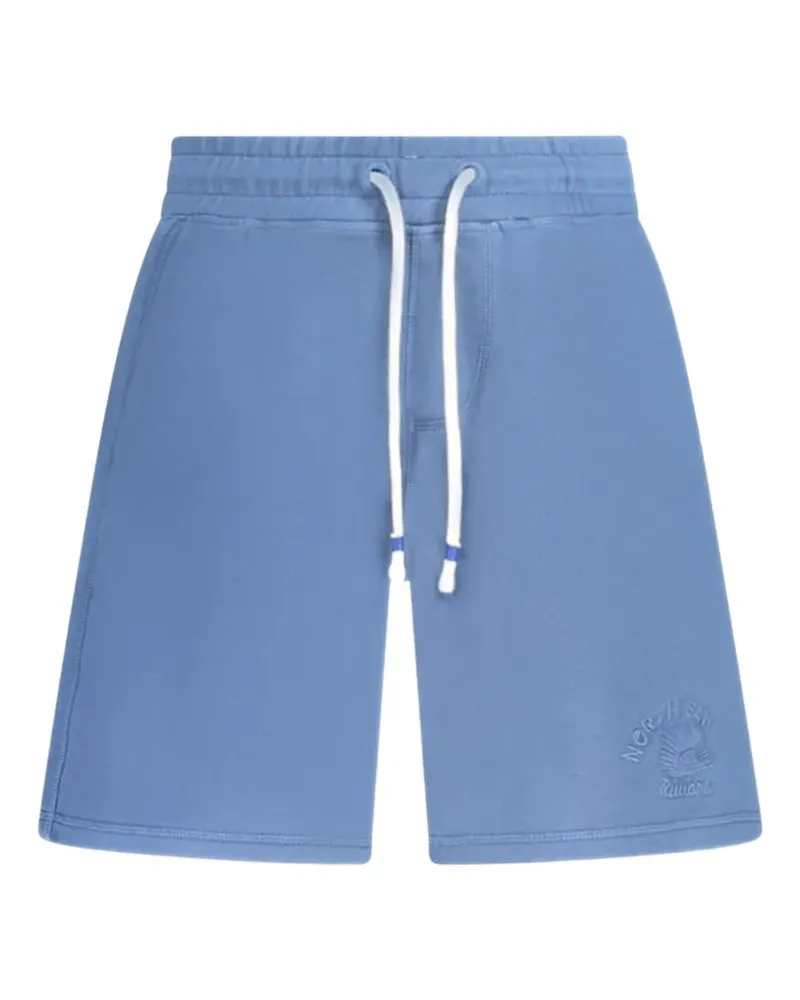 North Sails drawstring cotton shorts - Blau Blau
