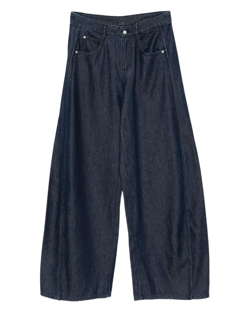 JNBY Jeans mit weitem Bein - Blau Blau