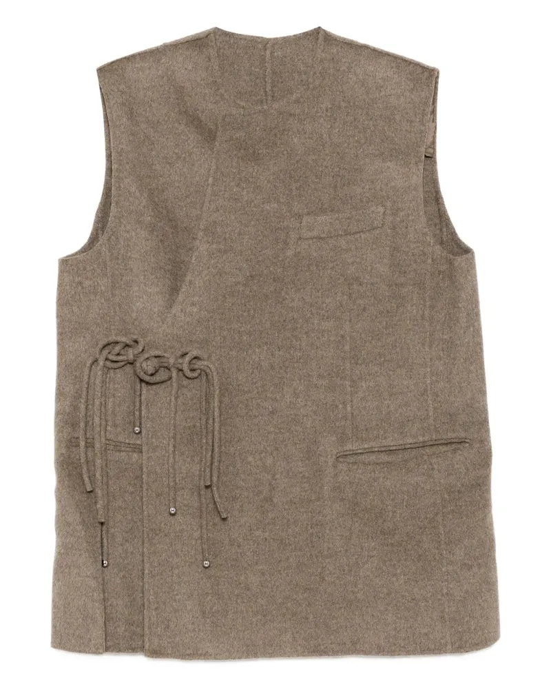 JNBY Weste aus Wolle - Braun Braun