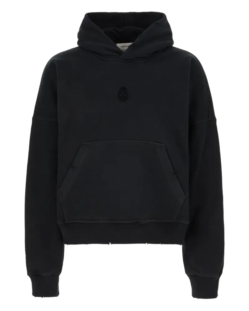 Alexander McQueen Selvedge Hoodie - Schwarz Schwarz