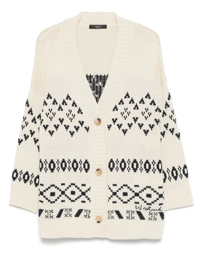 Max Mara Acacia Cardigan - Nude Nude