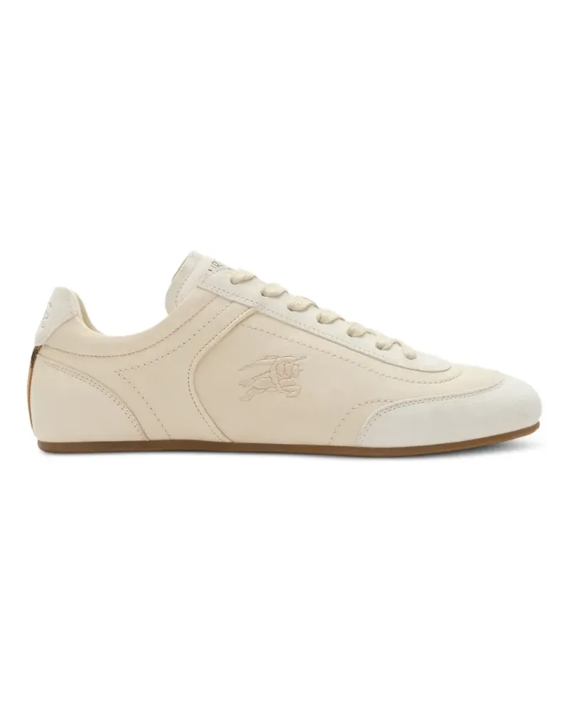 Burberry leather Knight Runner sneakers​ - Nude Nude