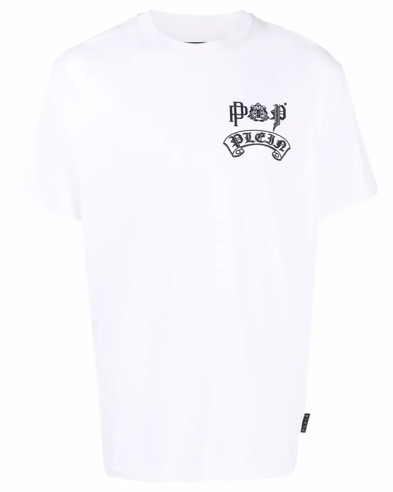 Philipp Plein Gothic Plein T-Shirt - Weiß Weiß