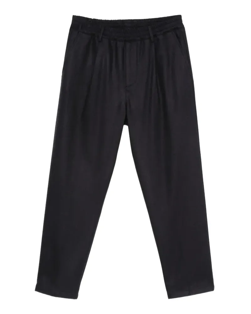 Eleventy Plissierte Hose mit Stretchbund - Blau Blau