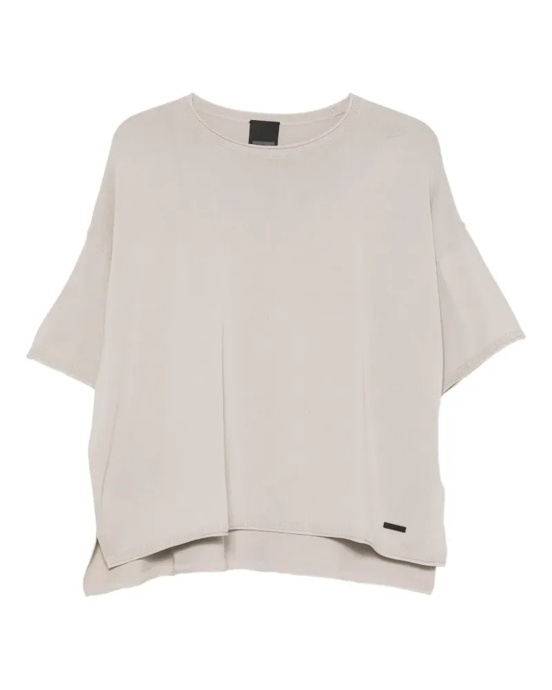 Roberto Ricci Designs short-sleeve cotton top - Braun Braun