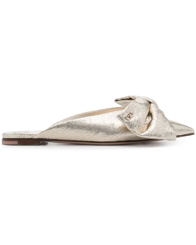 Valentino Garavani Mules mit Schleife - Gold Gold