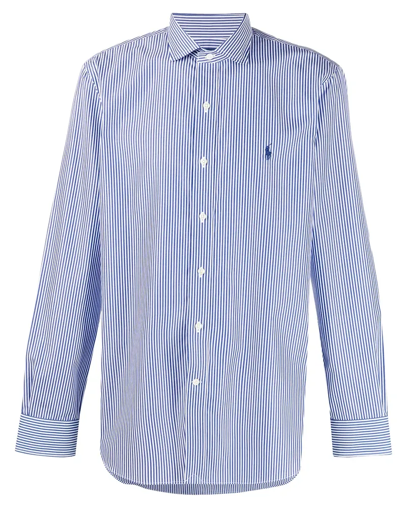 Ralph Lauren Hemd mit Polo Pony-Stickerei - Blau Blau