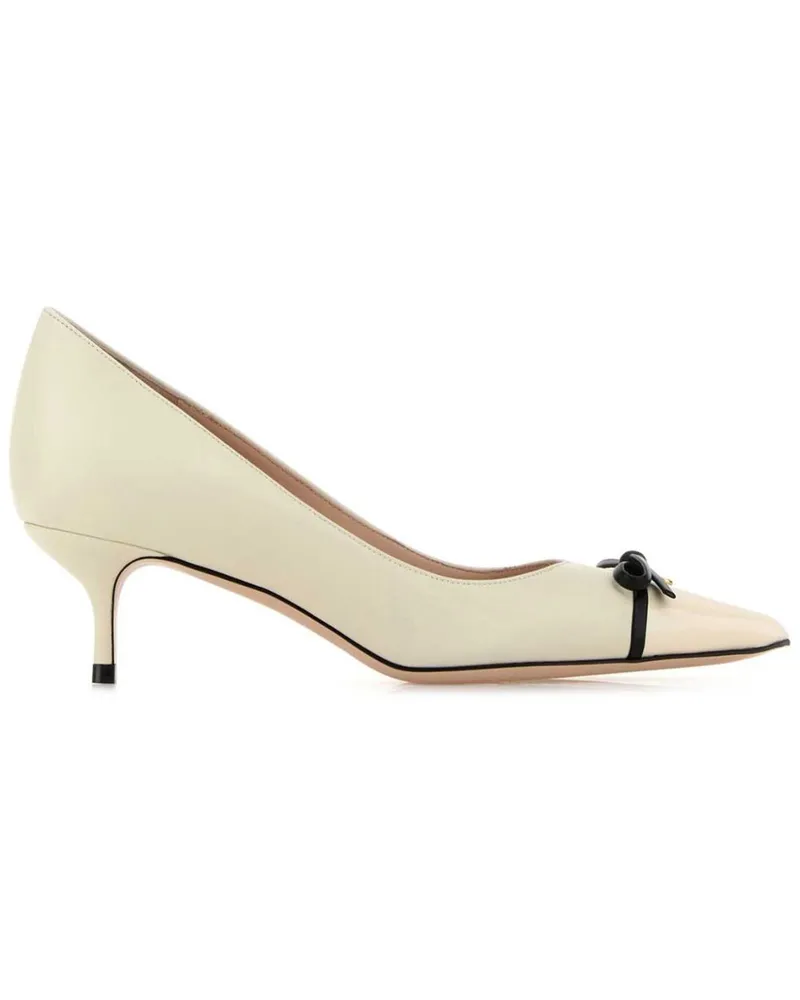 Valentino Garavani Pumps mit VLogo 45mm - Nude Nude