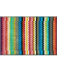 Missoni Home Giacomo Badematte mit Zickzackmuster Blau