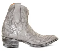 Western Stiefel im Metallic-Look 40mm - Silber