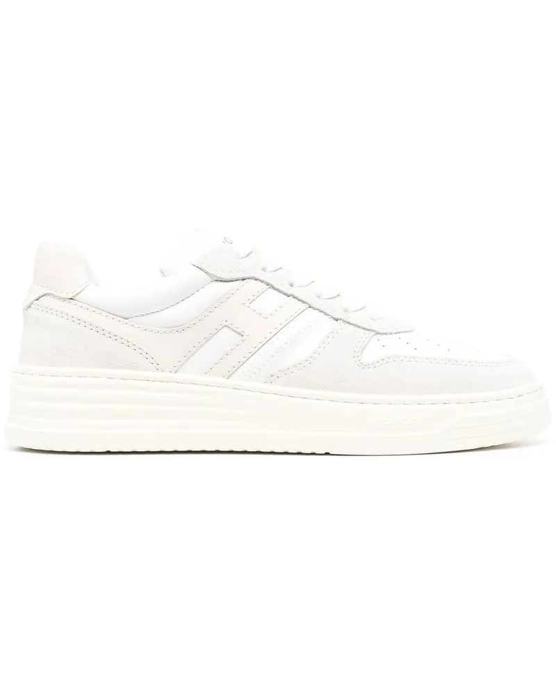 Hogan Sneakers mit Schnürung - Weiß Weiß