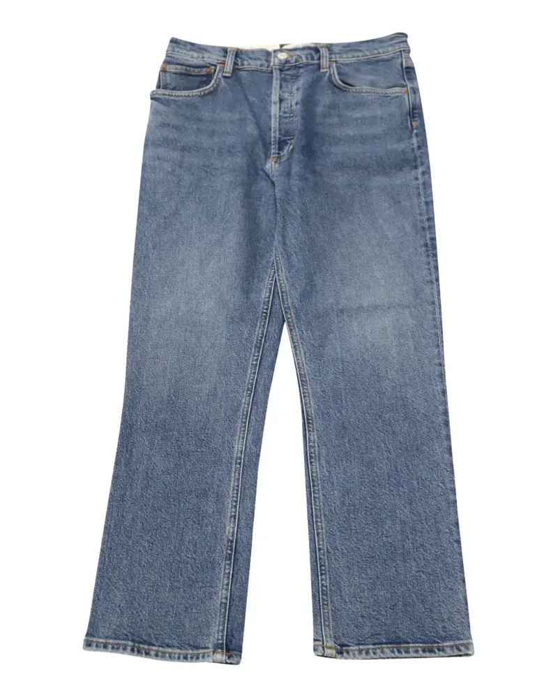 AGOLDE Riley Straight-Leg-Jeans - Blau Blau