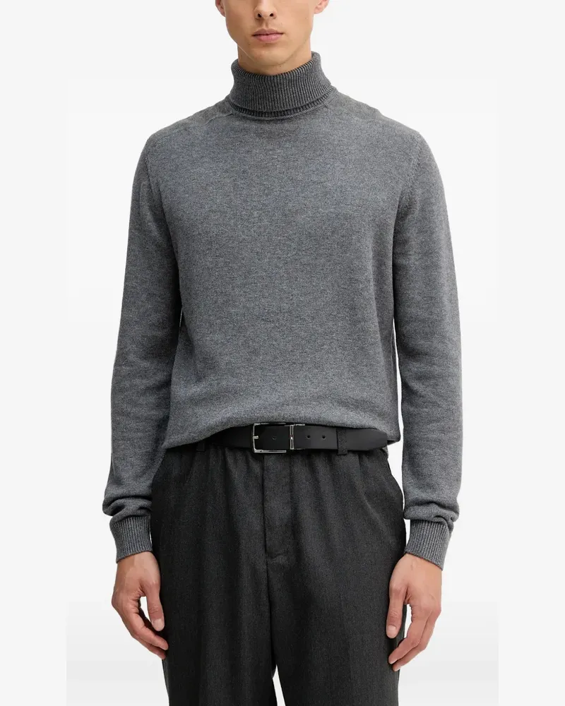 Karl Lagerfeld Pullover mit Rollkragen - Grau Grau