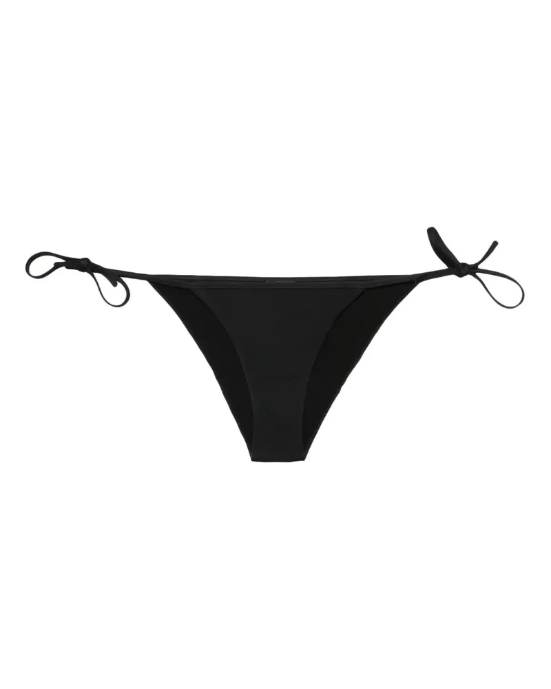 Dsquared2 Bikinihöschen mit Logo-Print - Schwarz Schwarz