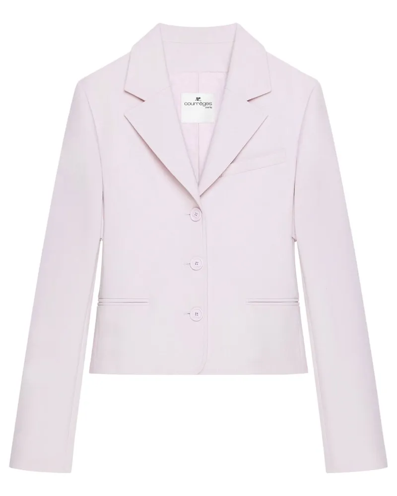 Courrèges Sakko mit Martingale-Riemen - Rosa Rosa