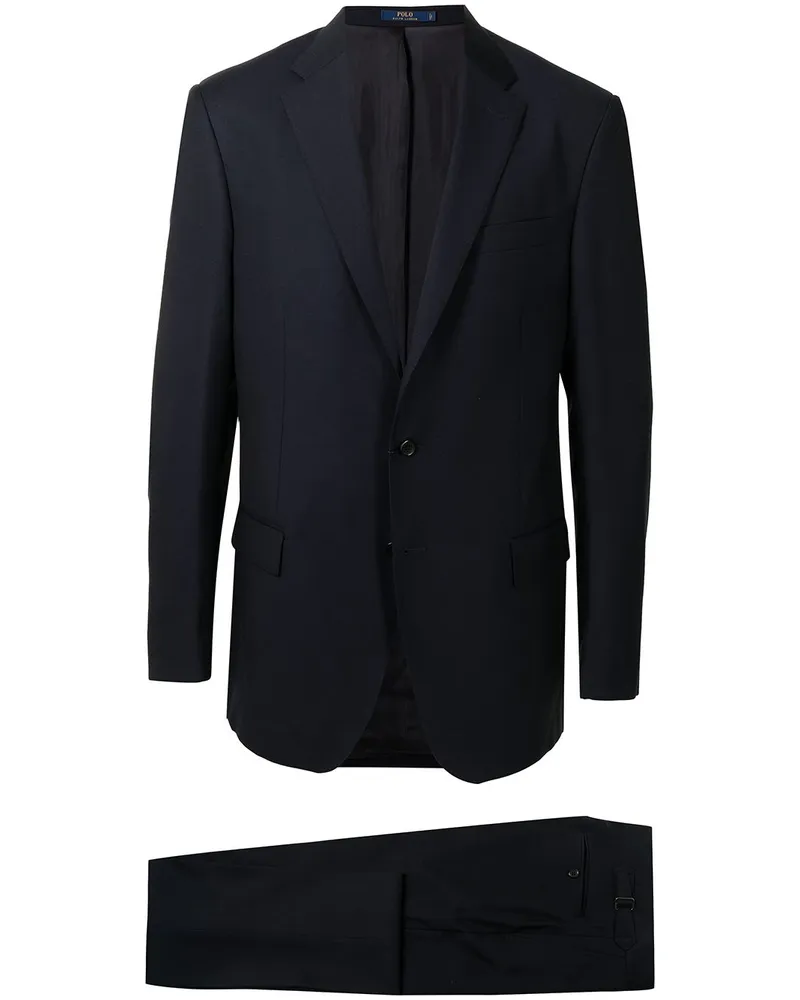 Ralph Lauren Einreihiger Anzug - Blau Blau