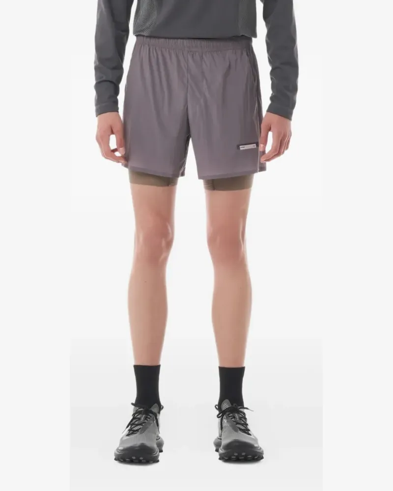 Satisfy TechSilk 5" Shorts - Grau Grau