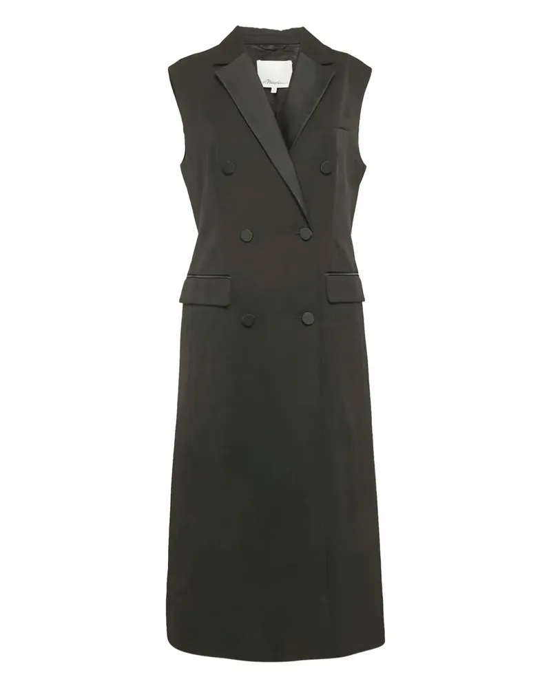 3.1 phillip lim Ärmelloser Mantel - Schwarz Schwarz