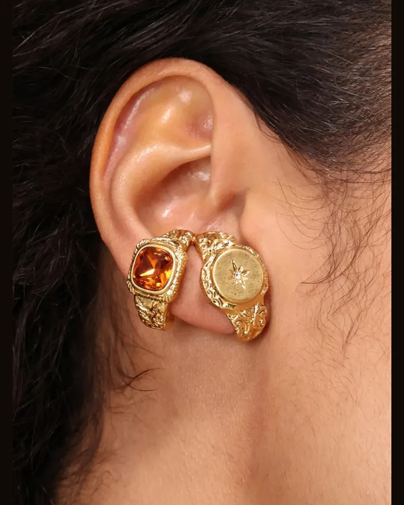 Zimmermann Idle single earcuff - Gold Gold